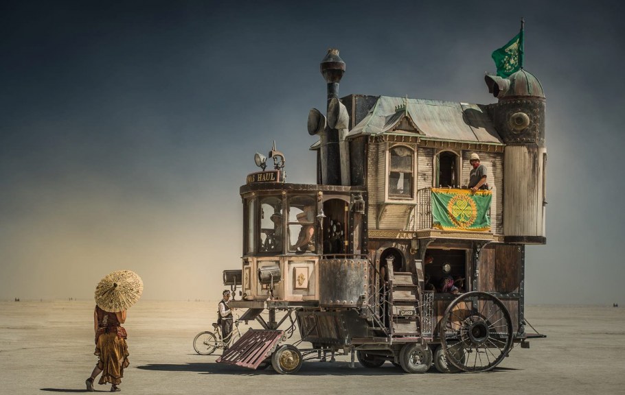 Бернинг Мэн стимпанк