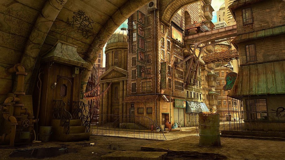 Эльфийская архитектура Ведьмак