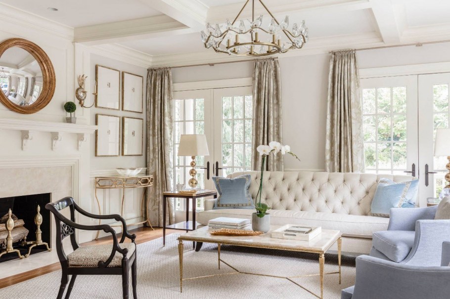 Гостиная Неоклассика Тиффани