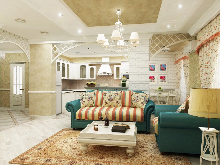 Стиль Прованс в интерьере квартиры