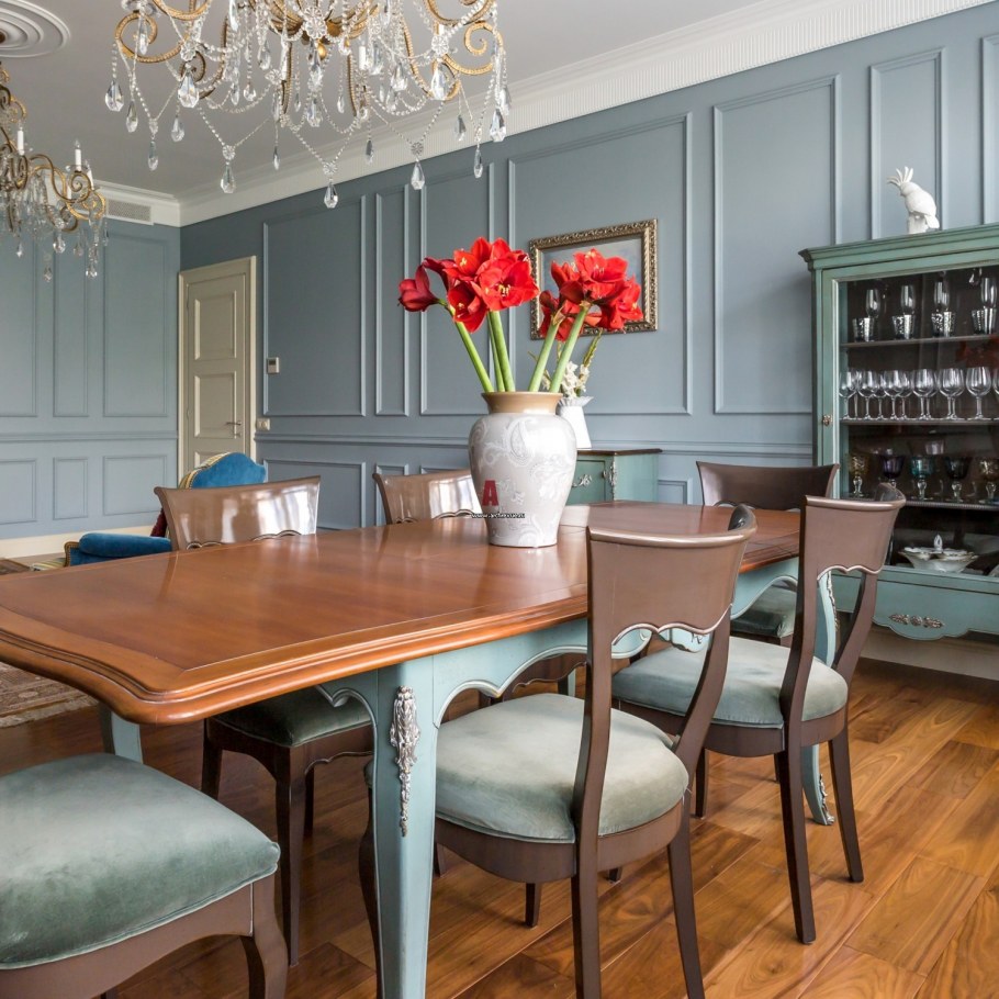 Столовая в стиле Фьюжн