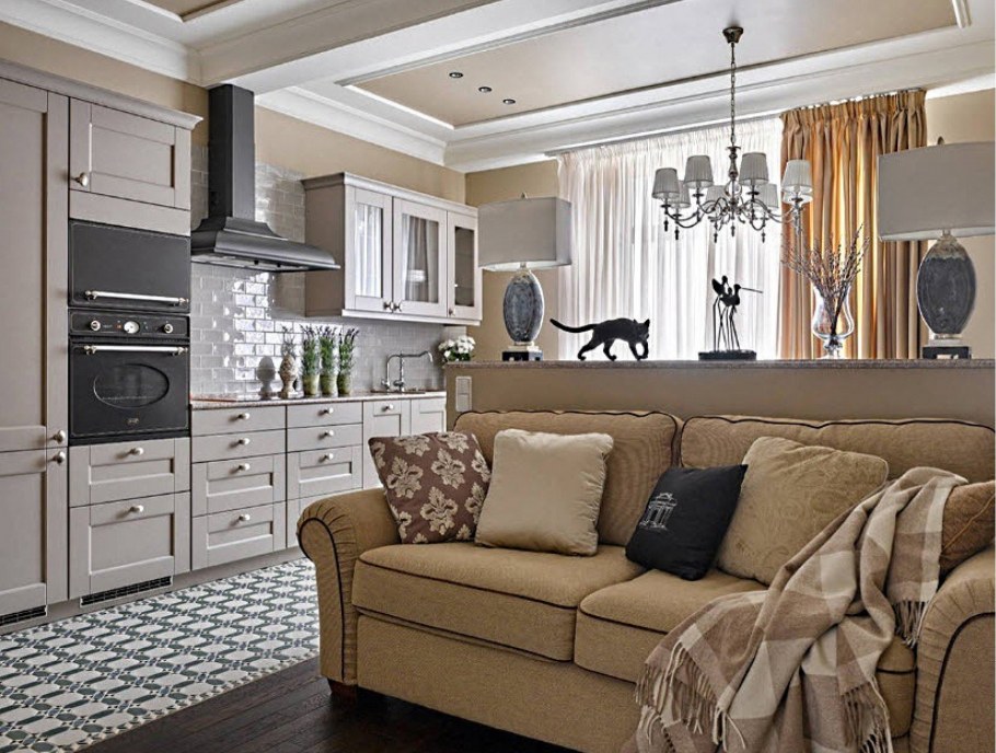 Кухня гостиная