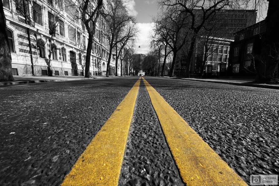 Обои Geometry зигзаг с акцентом интерьер 17945