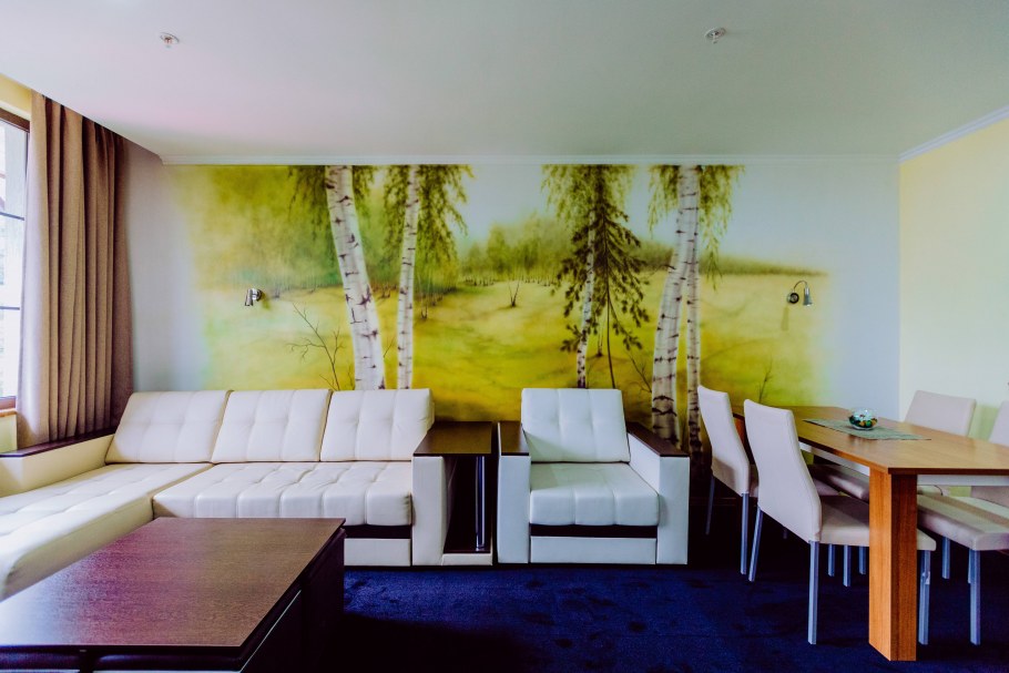 Гостиная в стиле экостиль