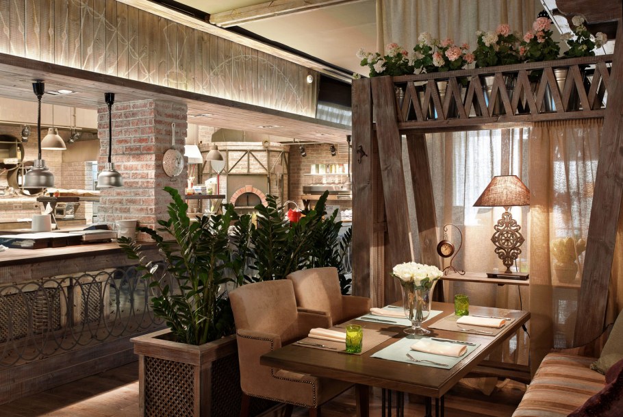 Кафе в стиле Кантри