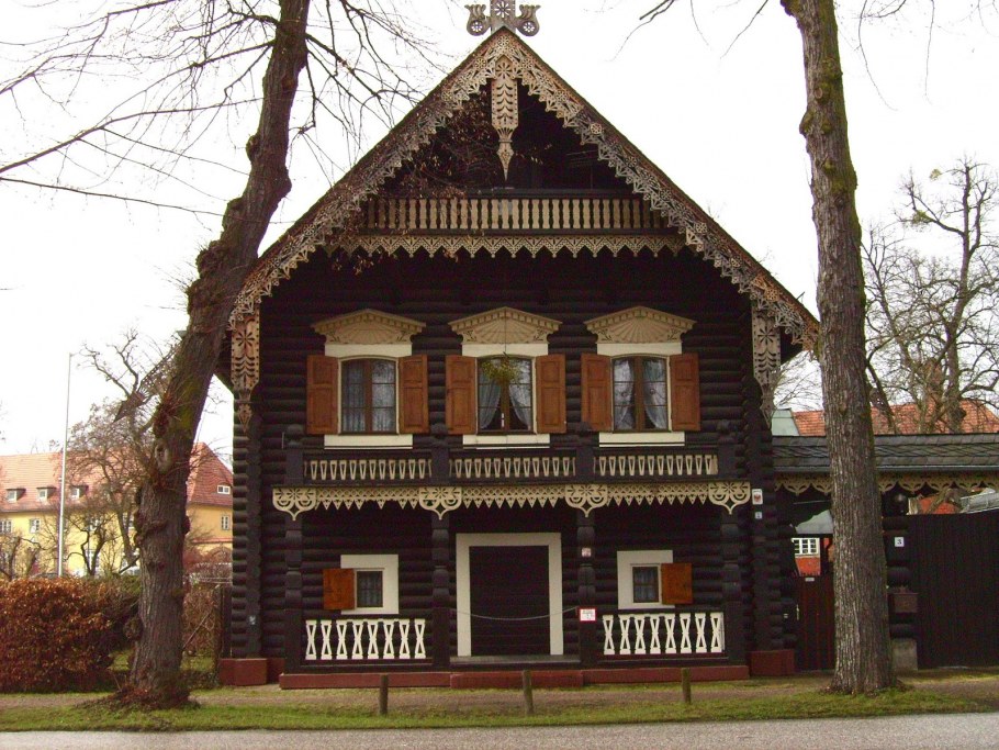 Русская изба усадьба Тагильское