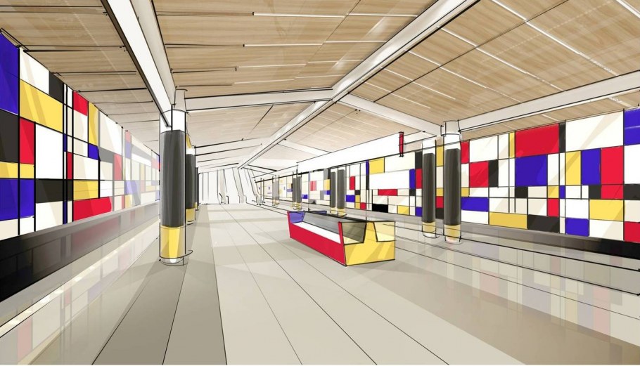 Станция метро Румянцево