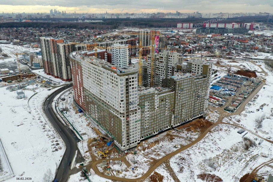 Стройка парк Румянцево