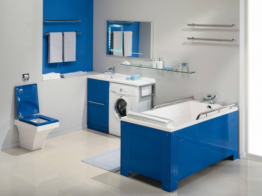 Цветная сантехника для ванной