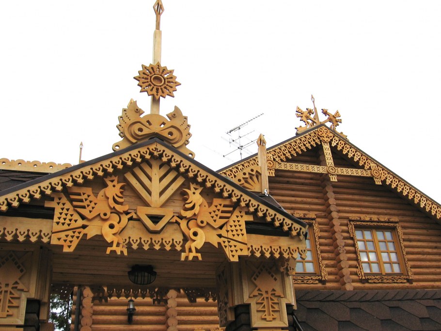 Деревянное зодчество на Руси избы