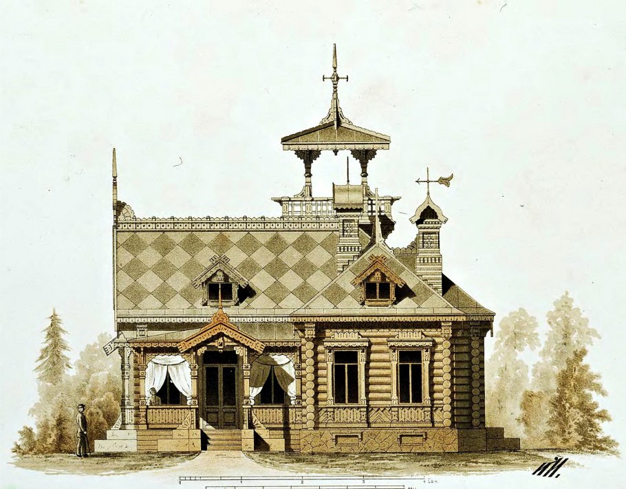 «Мотивы русской архитектуры» 1874-1880.