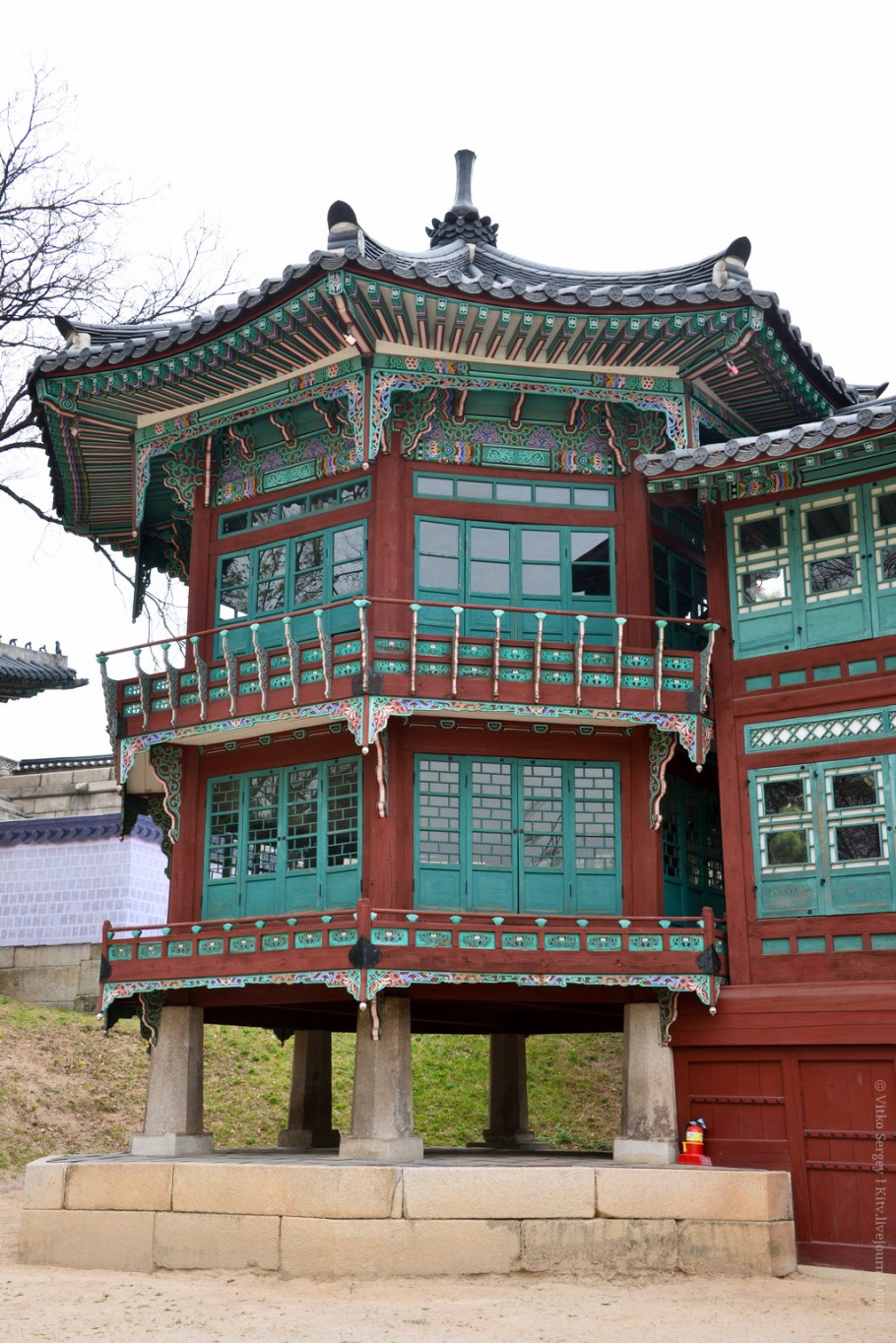 Ханок дом в Корее