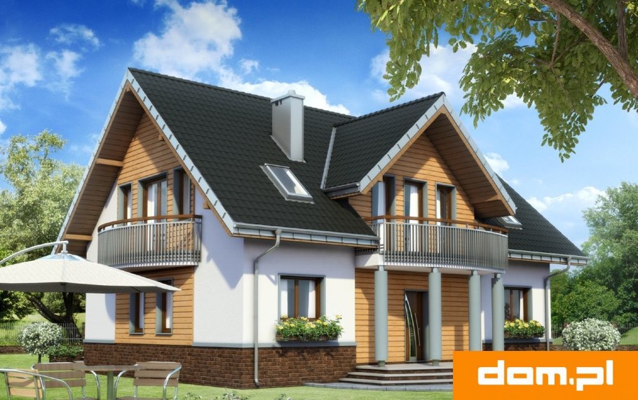 Европейские дома с мансардой