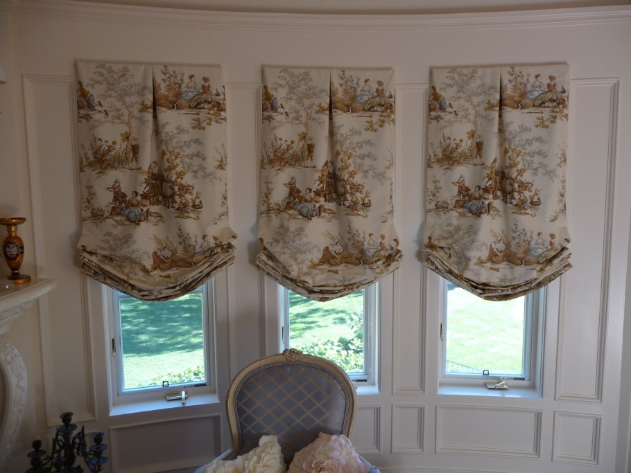 Рулонные шторы из гобелена