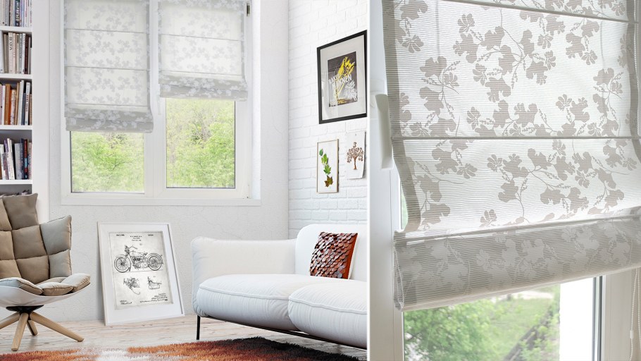 Римские шторы на пластиковые окна