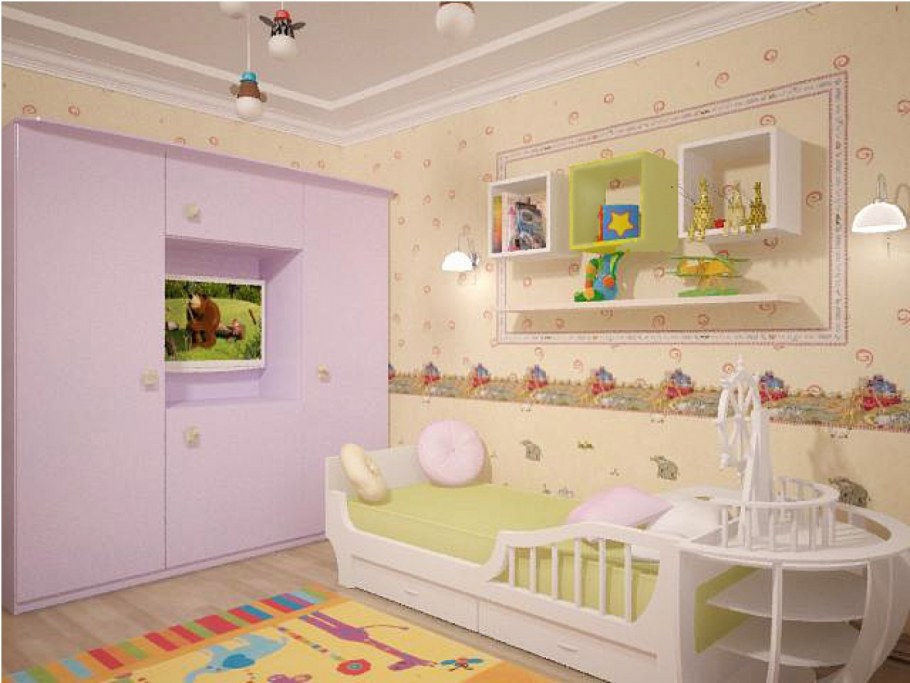 Детская комната денежного типа