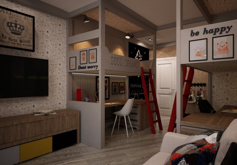 Комната в стиле Urban