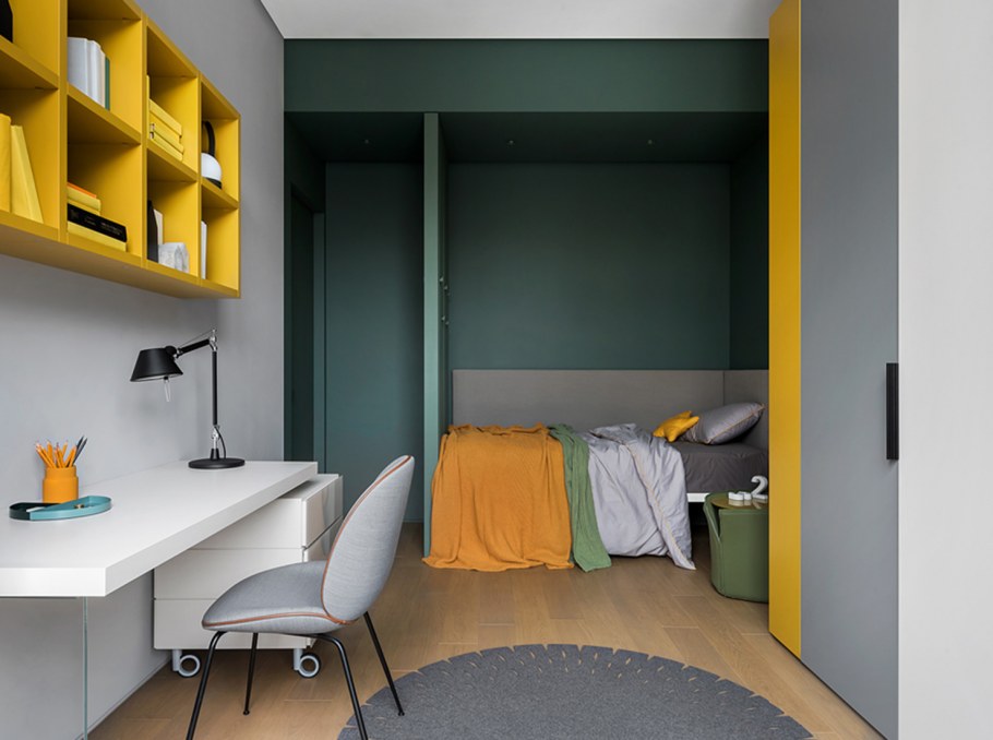 Спальня в стиле лофт индустриал