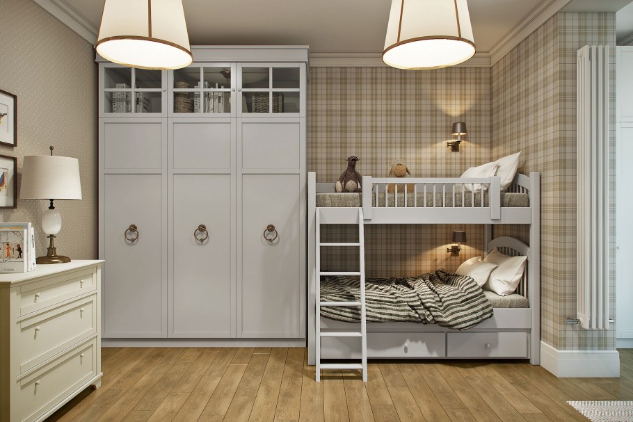 Детская в стиле путешественника