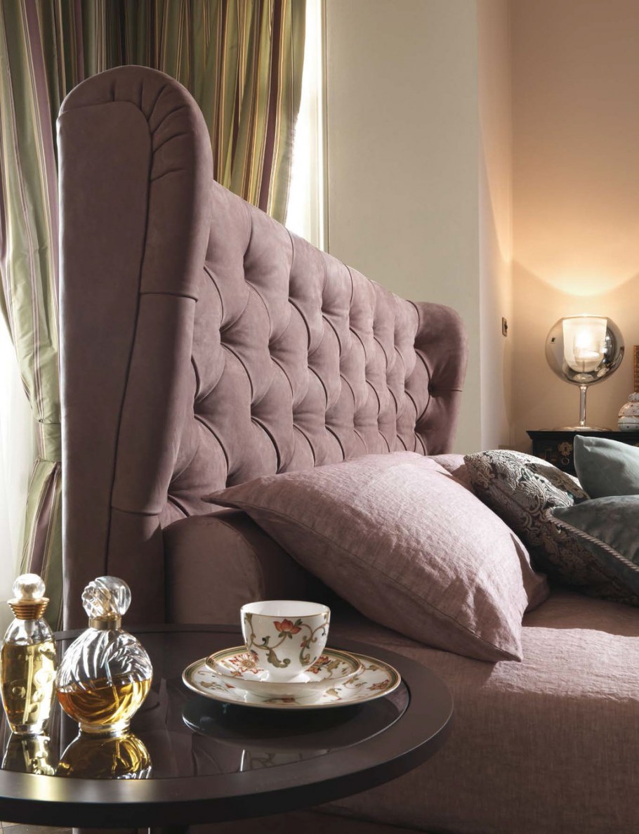 Кровать Аскона с каретной стяжкой