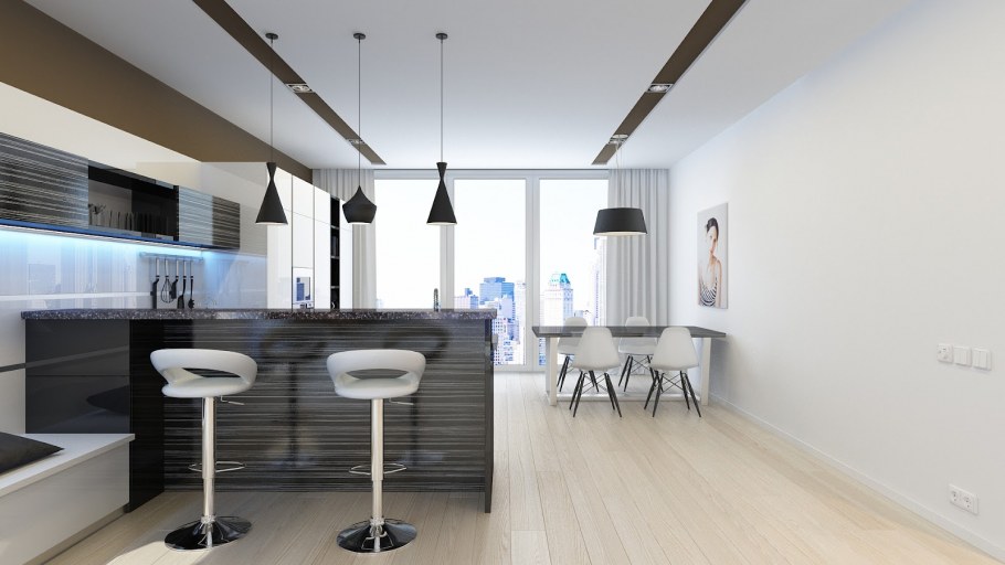 Барная стена Минимализм