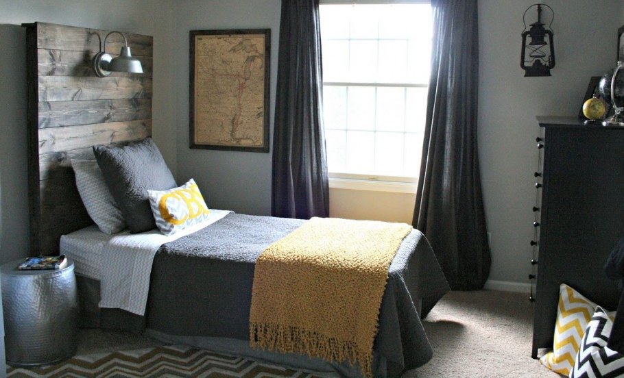 Шторы в мужскую комнату