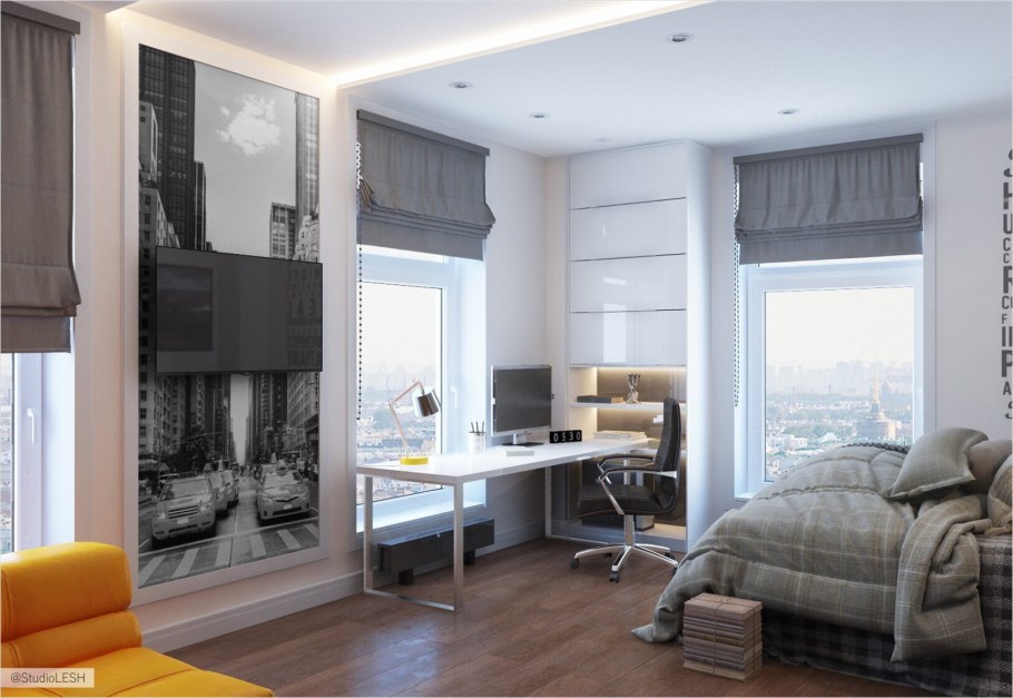 Шторы для парня в комнату