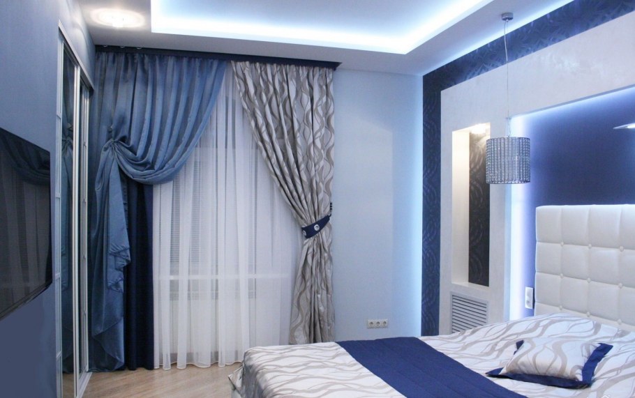 Шторы в спальню