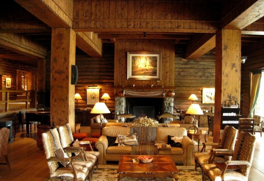 Стиль Адирондак в интерьере