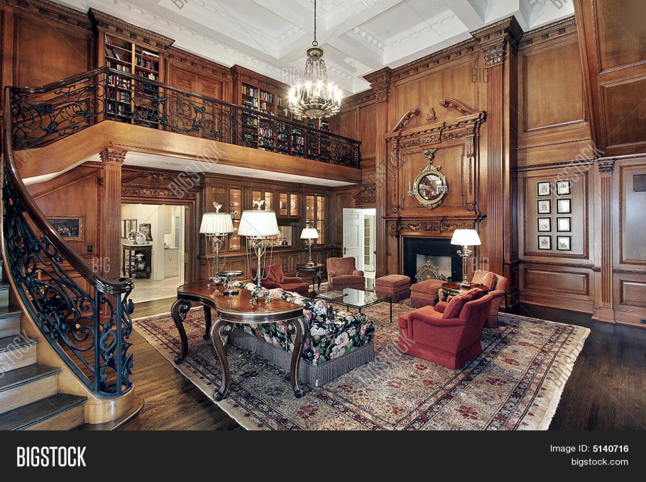 Дом в викторианском стиле внутри