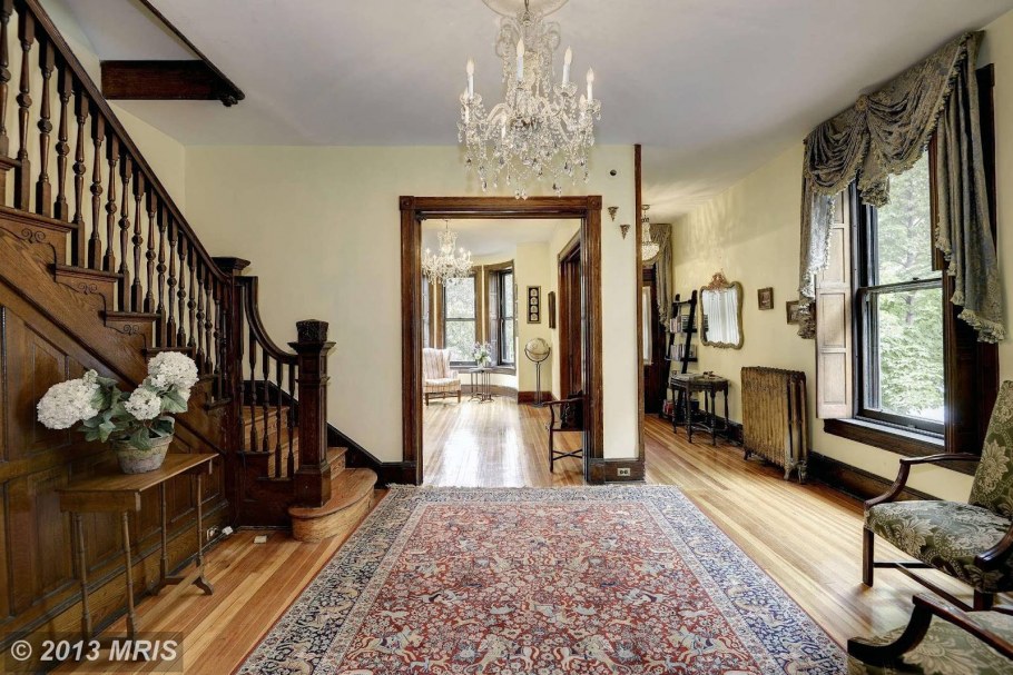 Викторианский дом изнутри