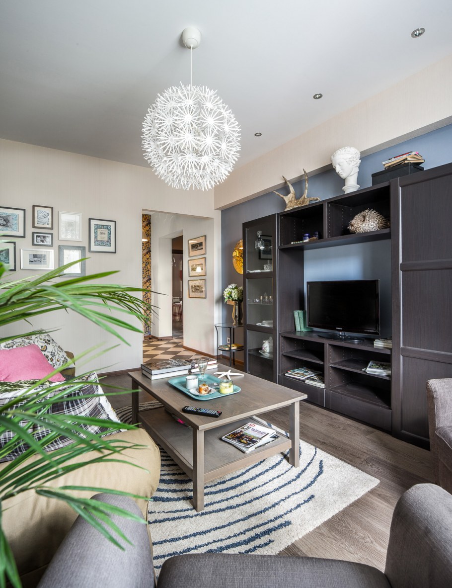 Гостиная в икеевском стиле