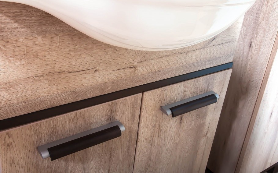 Мебель для ванной Бриклаер Карибы 75 дуб Кантри, венге