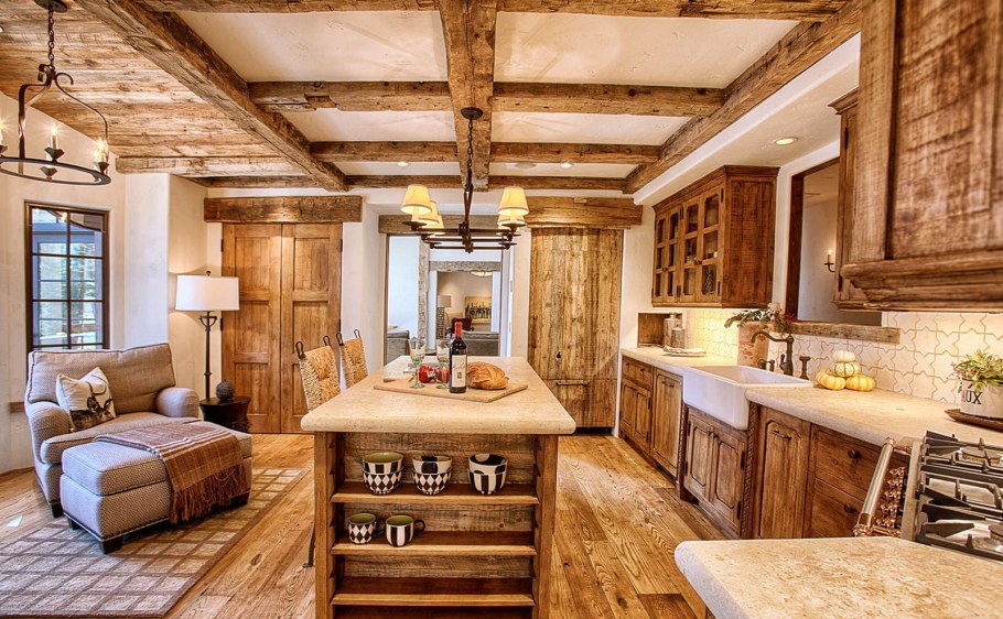 Шале в стиле рустик