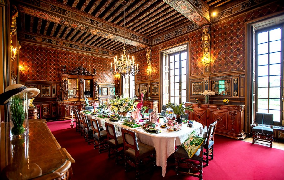 Chateau de serrant интерьеры