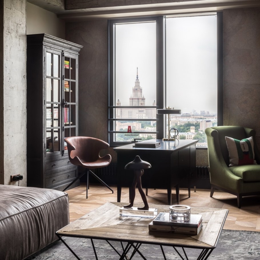 Урбанистический стиль в интерьере