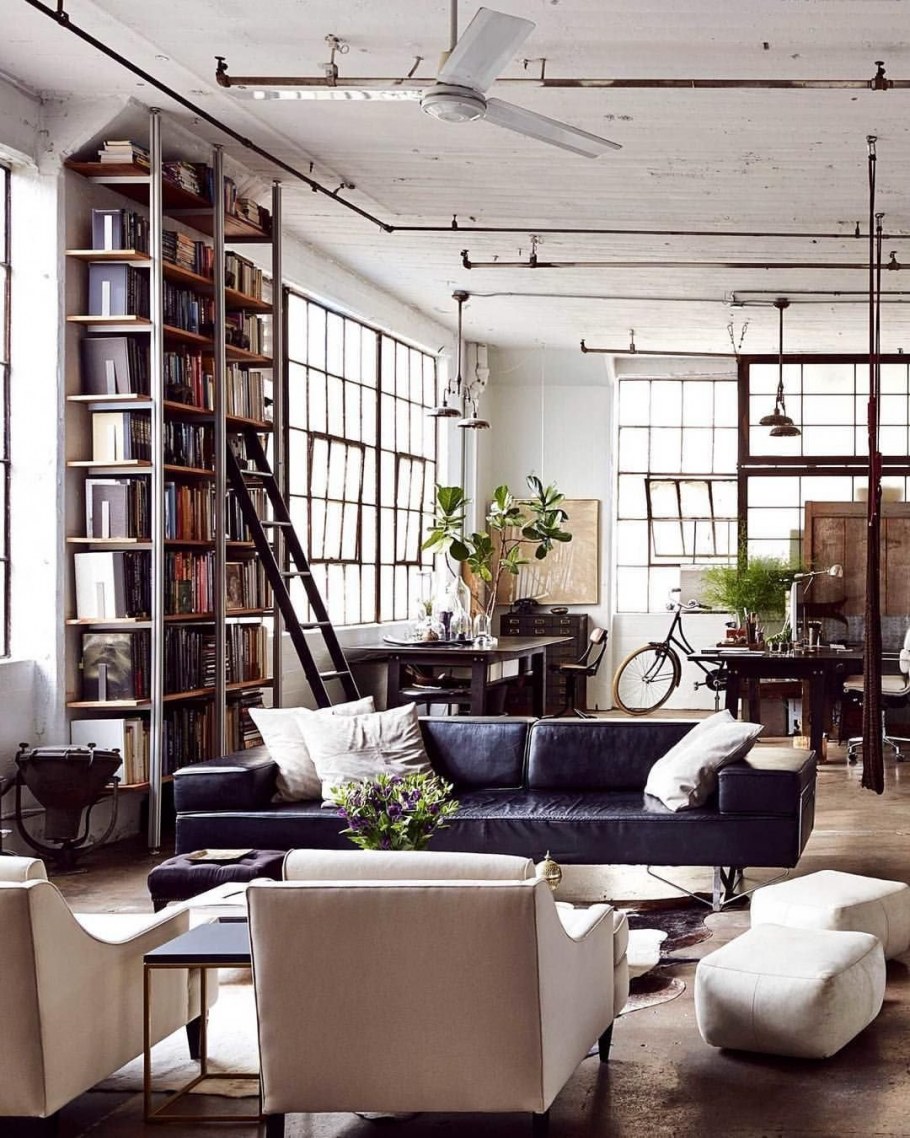 Мебель стиль лофт индустриал