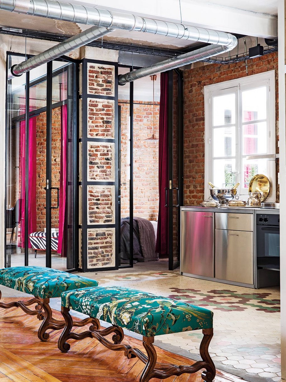 Промышленный Шик в интерьере