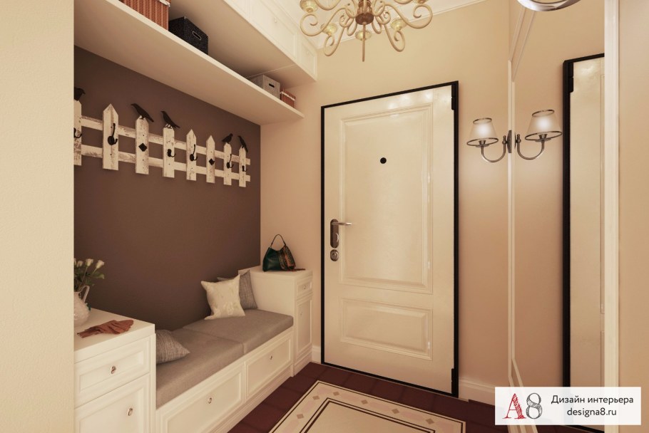 Маленькие уютные прихожие