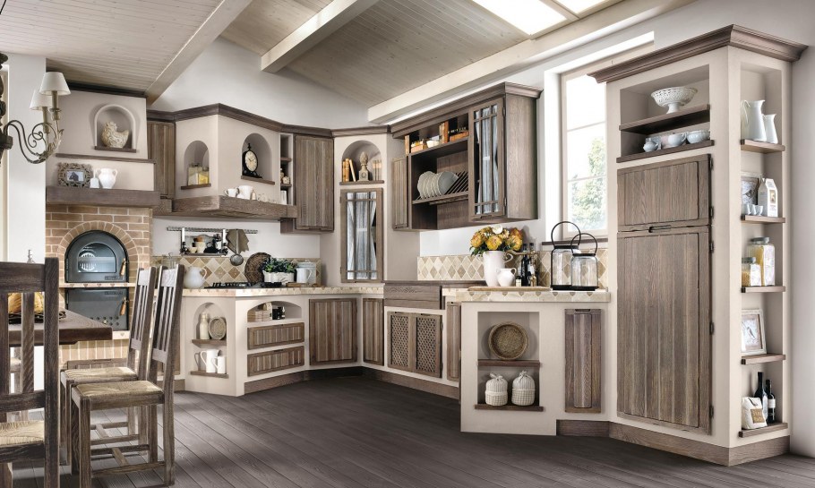 Кухни Мария Борго деревенский стиль
