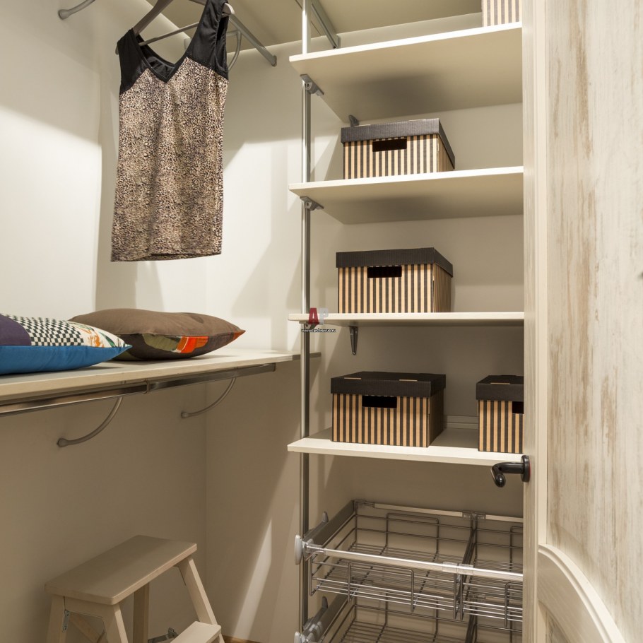 Маленькие гардеробные