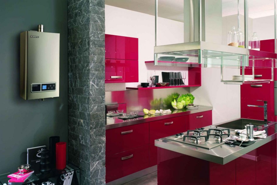 Газовый котел на кухне