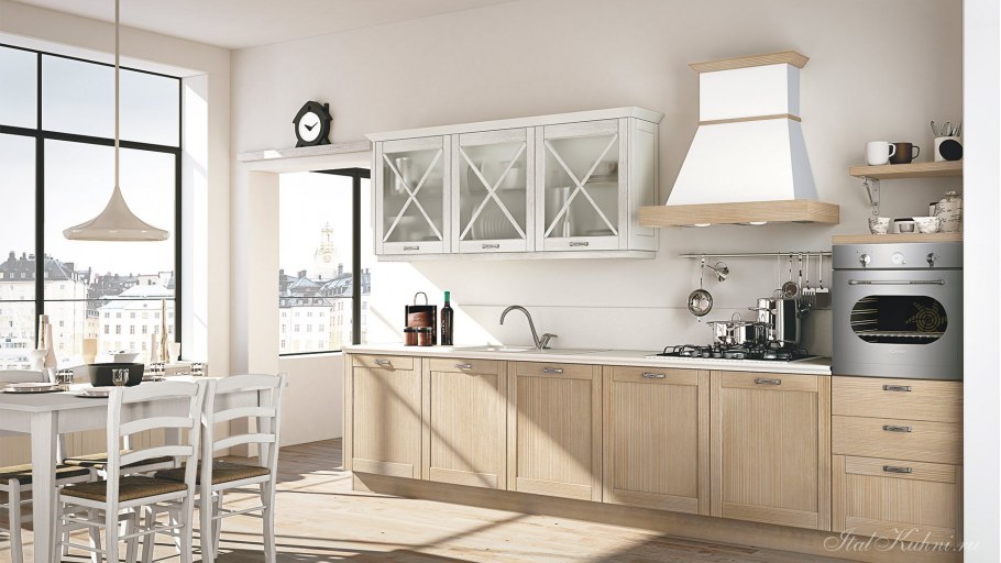 Вытяжка для кухни в скандинавском стиле