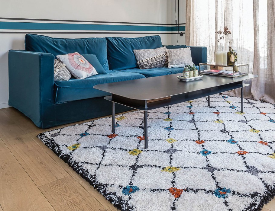 Бирюзовый и желтый в интерьере