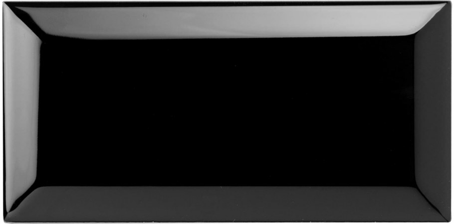 Плитка керамическая 20х30 черная глянцевая мономерная