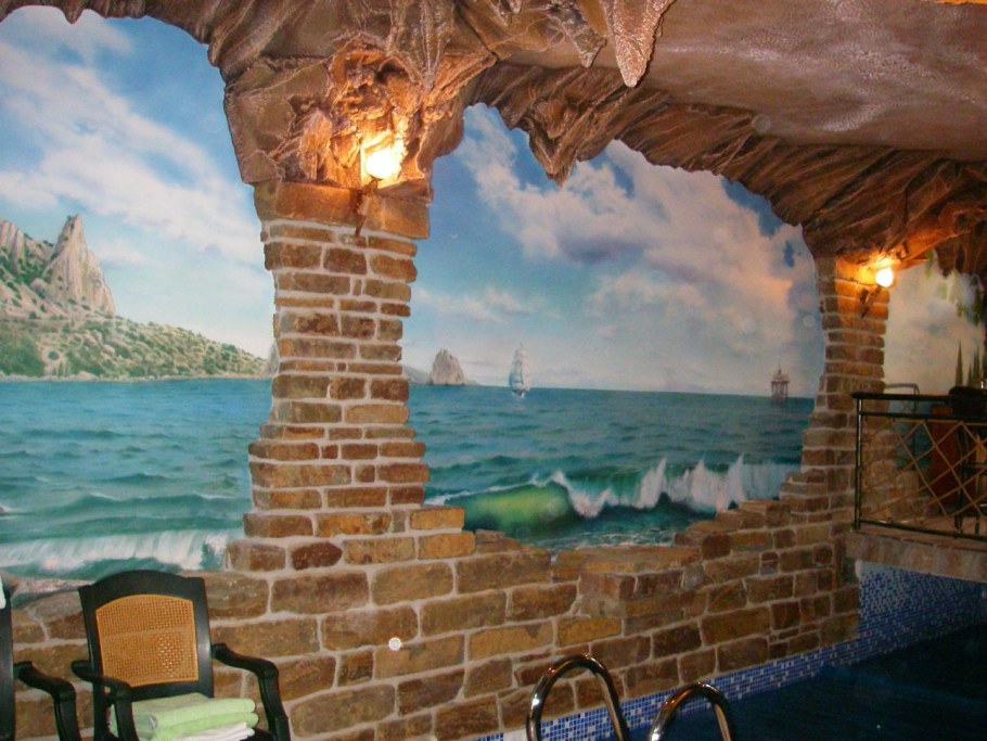 Венецианская штукатурка фактурная