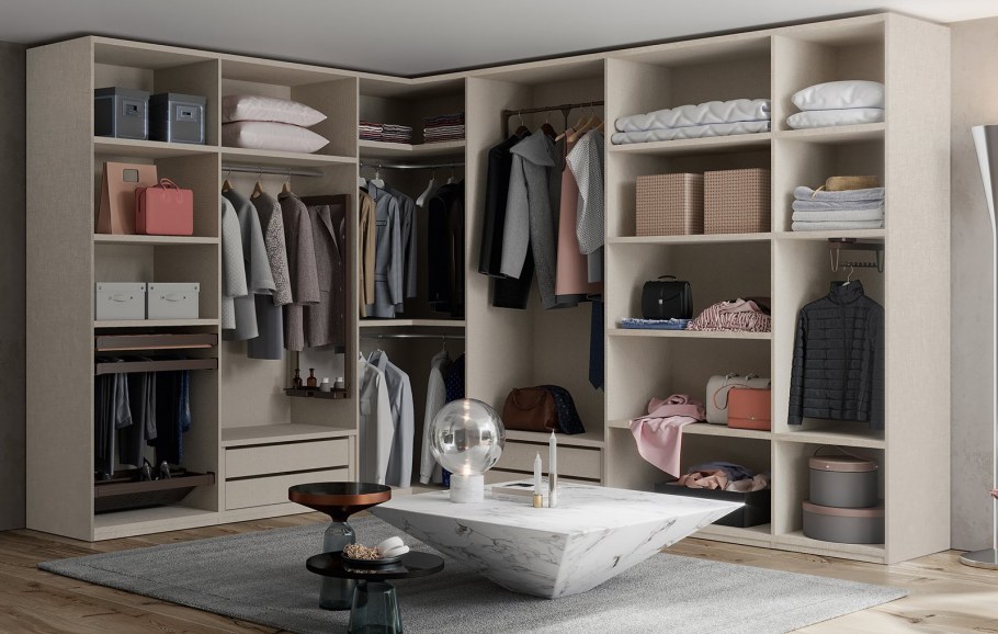 Угловая система хранения