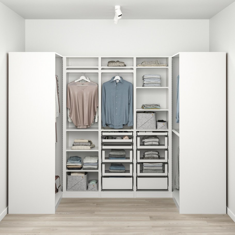 Pax ПАКС гардероб угловой