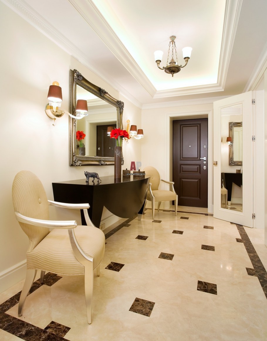 Напольная плитка в Холл