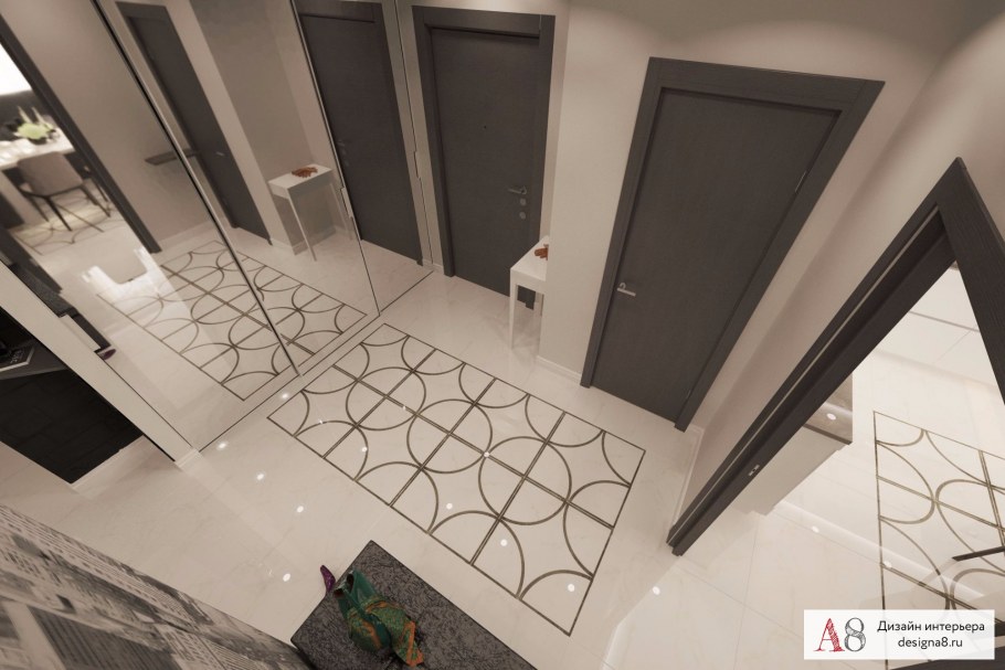 Плитка Италон в прихожей